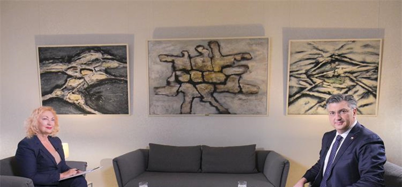 Plenković u Intervjuu tjedna: Unatoč krizi, Hrvatska ima dvoznamenkasti rast i očuvana radna mjesta